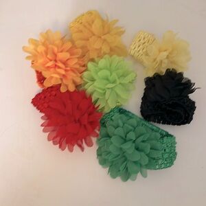 7 pack girls headbands